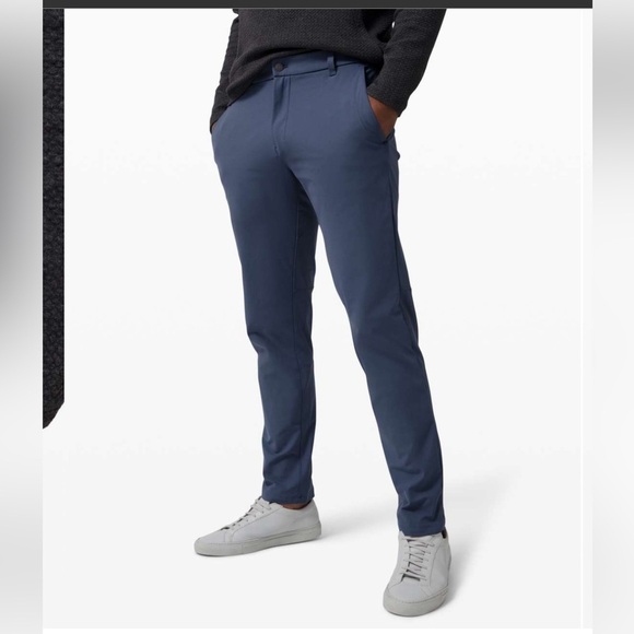 Lululemon Commission Pants *Warpstreme classic fit blue size 28